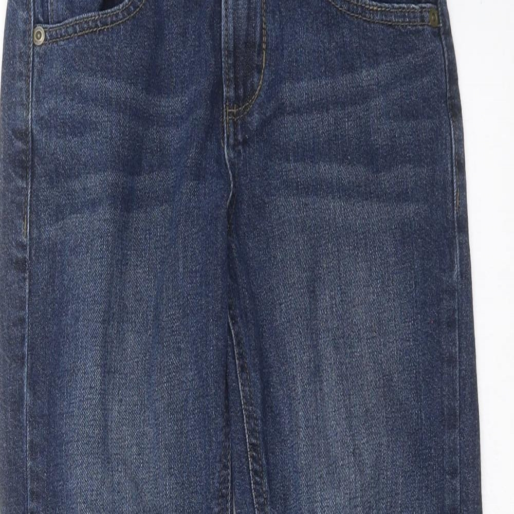 F&F Boys Blue  Denim Straight Jeans Size 8-9 Years