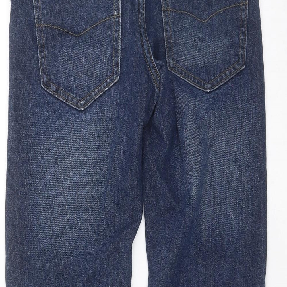 F&F Boys Blue  Denim Straight Jeans Size 8-9 Years