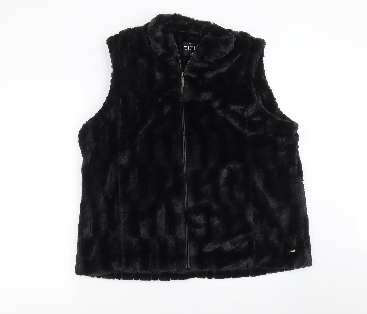 TIGI Womens Black   Gilet Jacket Size 22