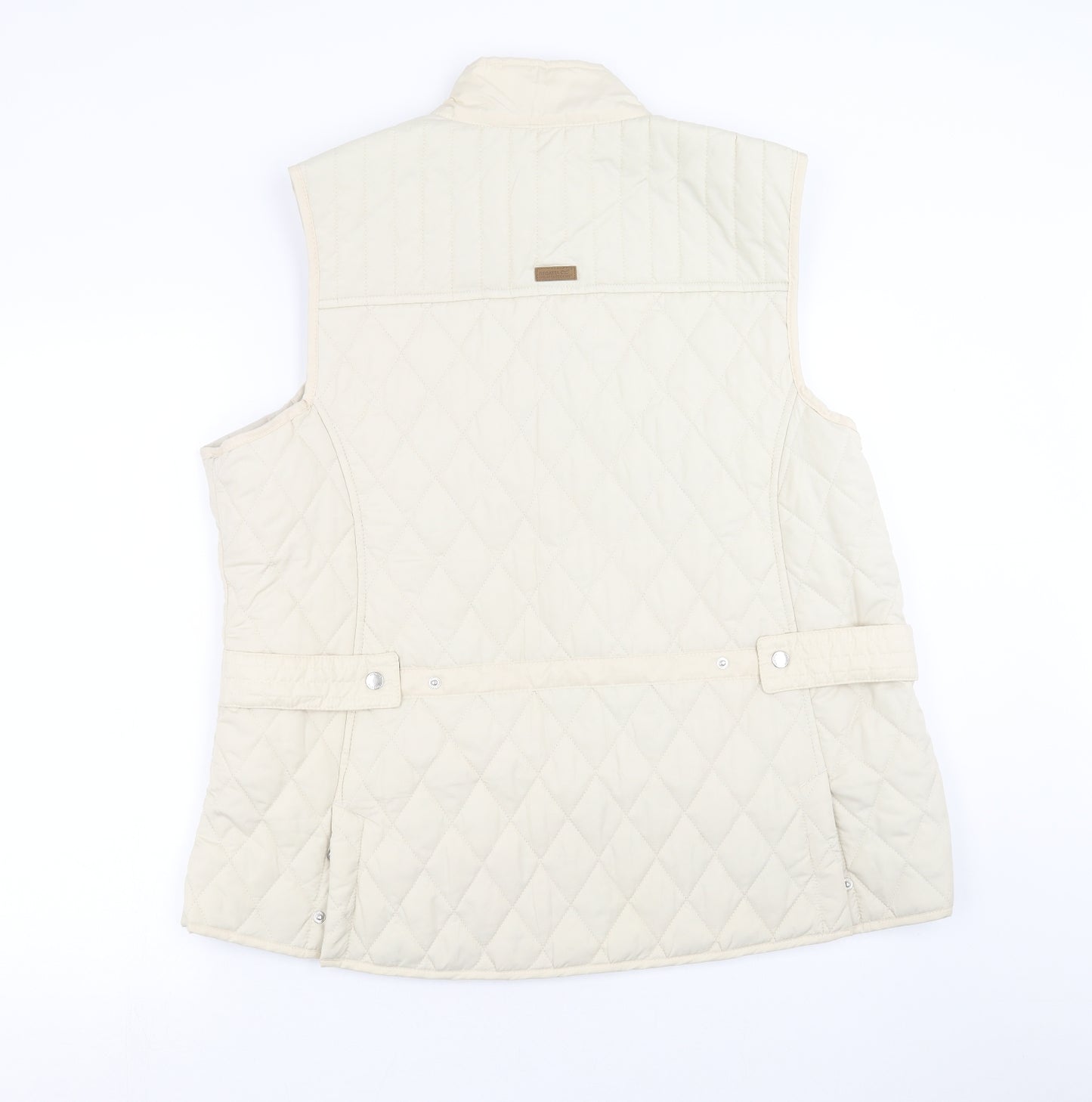 Regatta Womens Beige Argyle/Diamond  Gilet Jacket Size 20