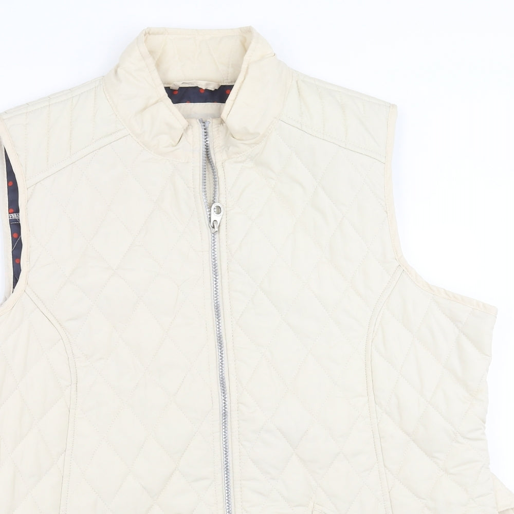 Regatta Womens Beige Argyle/Diamond  Gilet Jacket Size 20