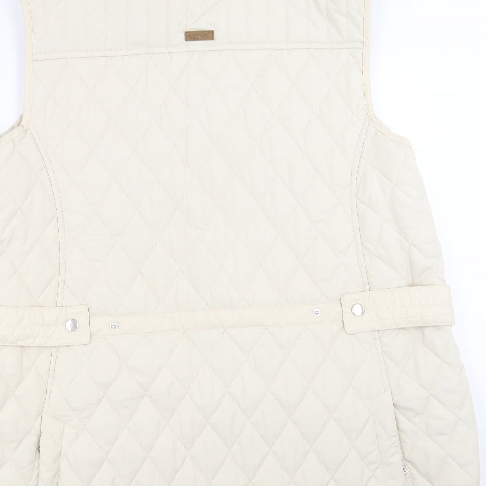 Regatta Womens Beige Argyle/Diamond  Gilet Jacket Size 20