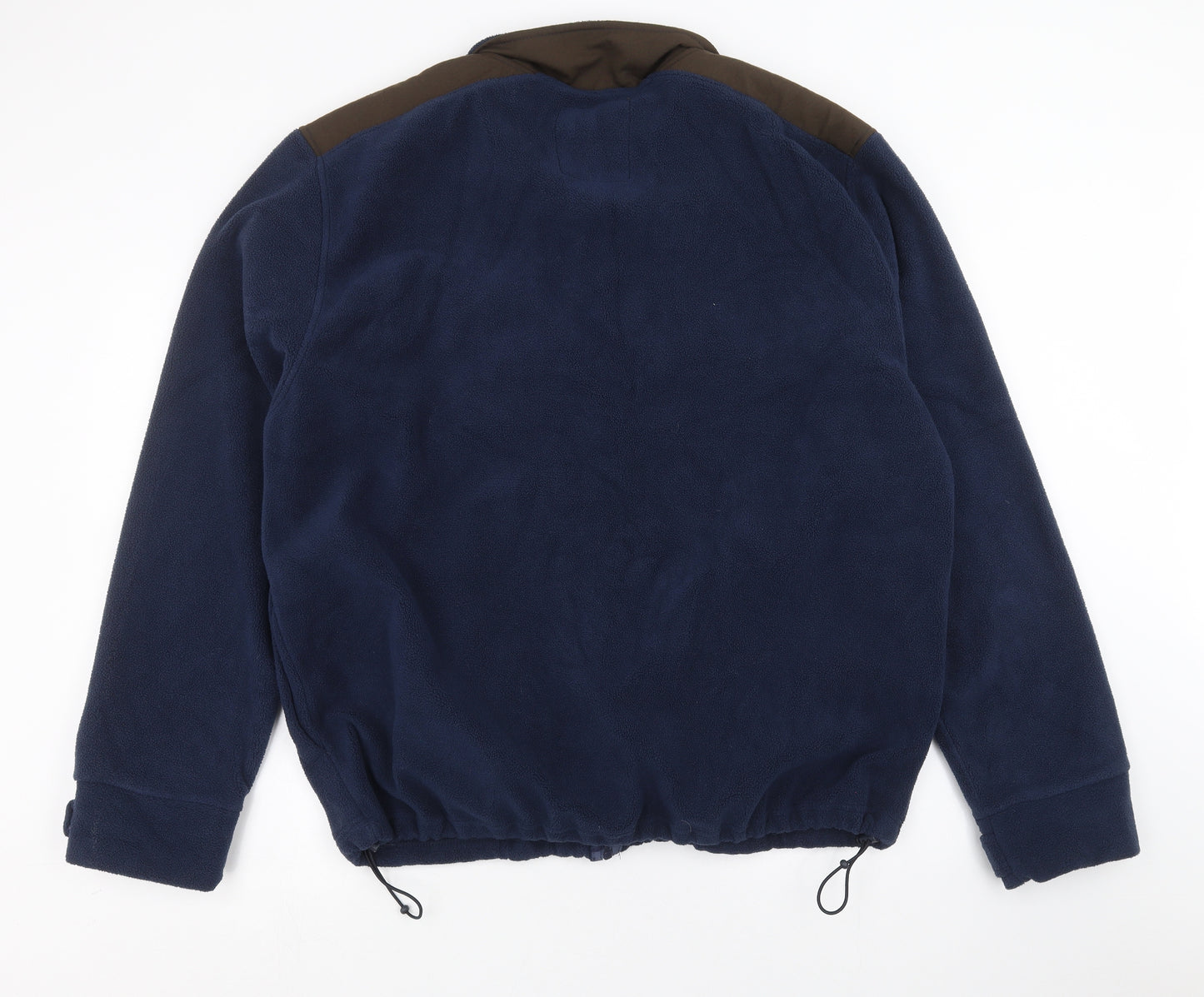 Atlas for Men Mens Blue  Fleece Full Zip Jumper Size XL