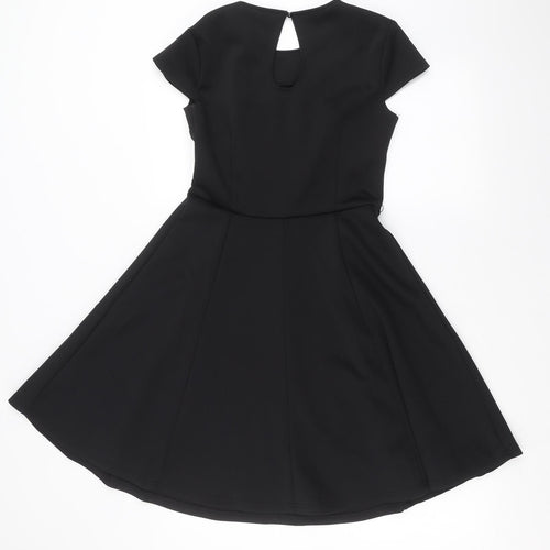 Love Label Womens Black   Fit & Flare  Size 10