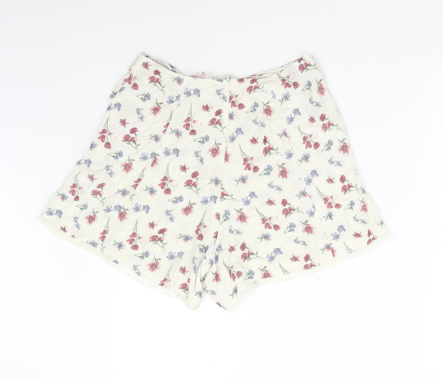 Pins & Needles Womens Beige Floral  Hot Pants Shorts Size S