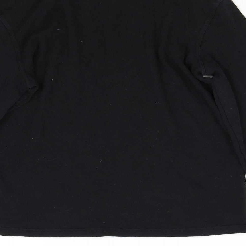 Parallel Womens Black   Basic T-Shirt Size 12
