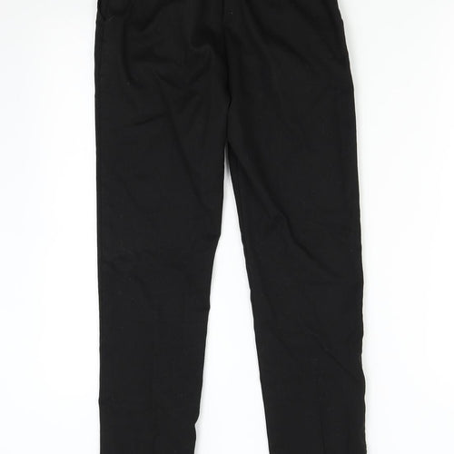 F&F Boys Black   Dress Pants Trousers Size 11-12 Years