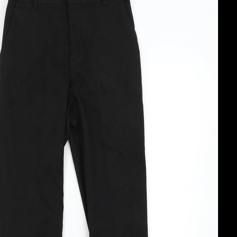 F&F Boys Black   Dress Pants Trousers Size 11-12 Years