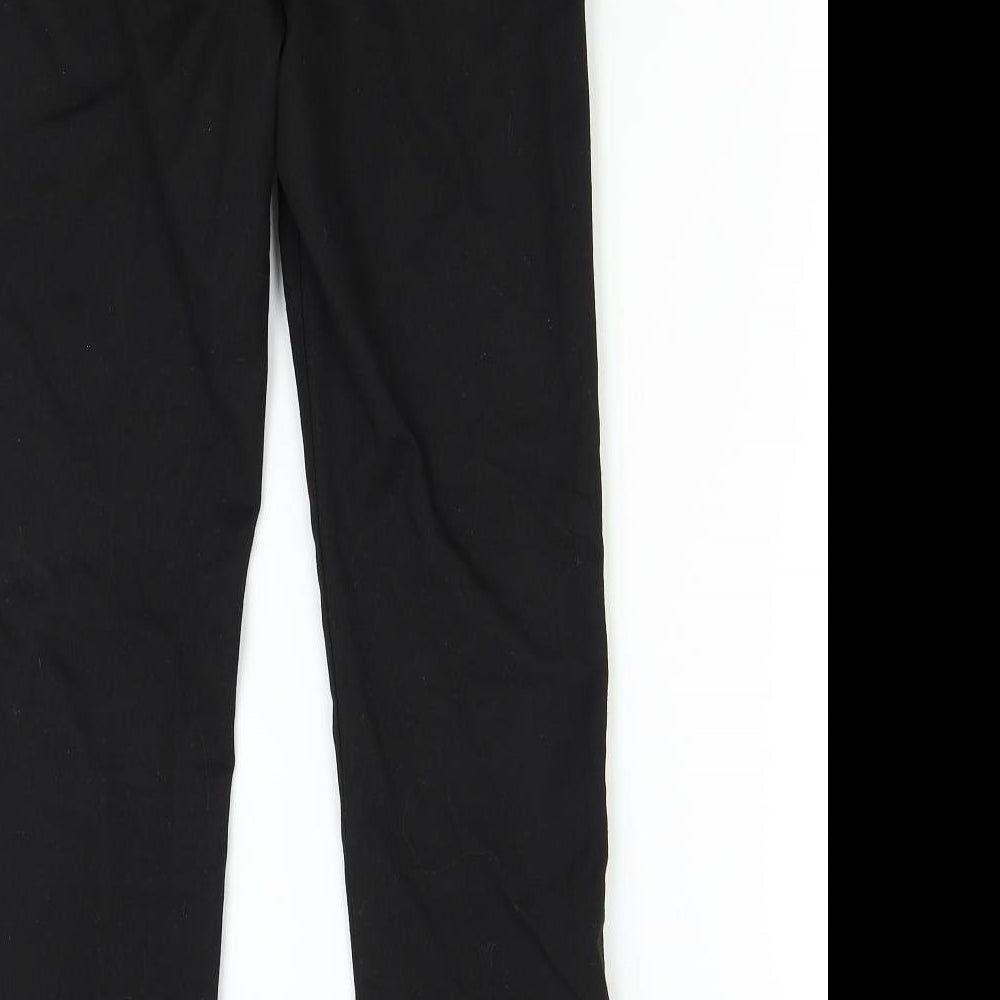 F&F Boys Black   Dress Pants Trousers Size 11-12 Years
