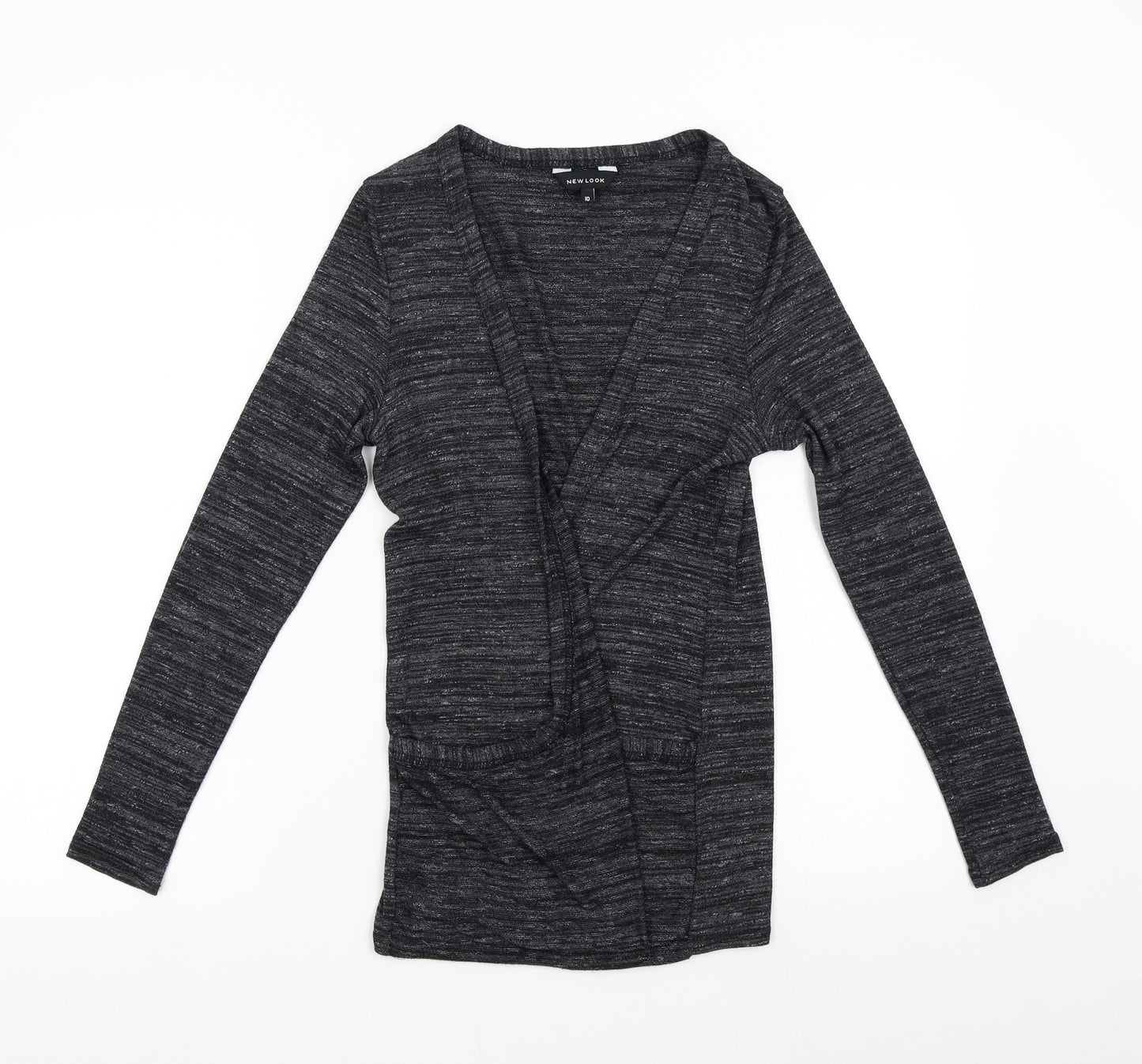 New Look Womens Grey   Cardigan Jumper Size 10
