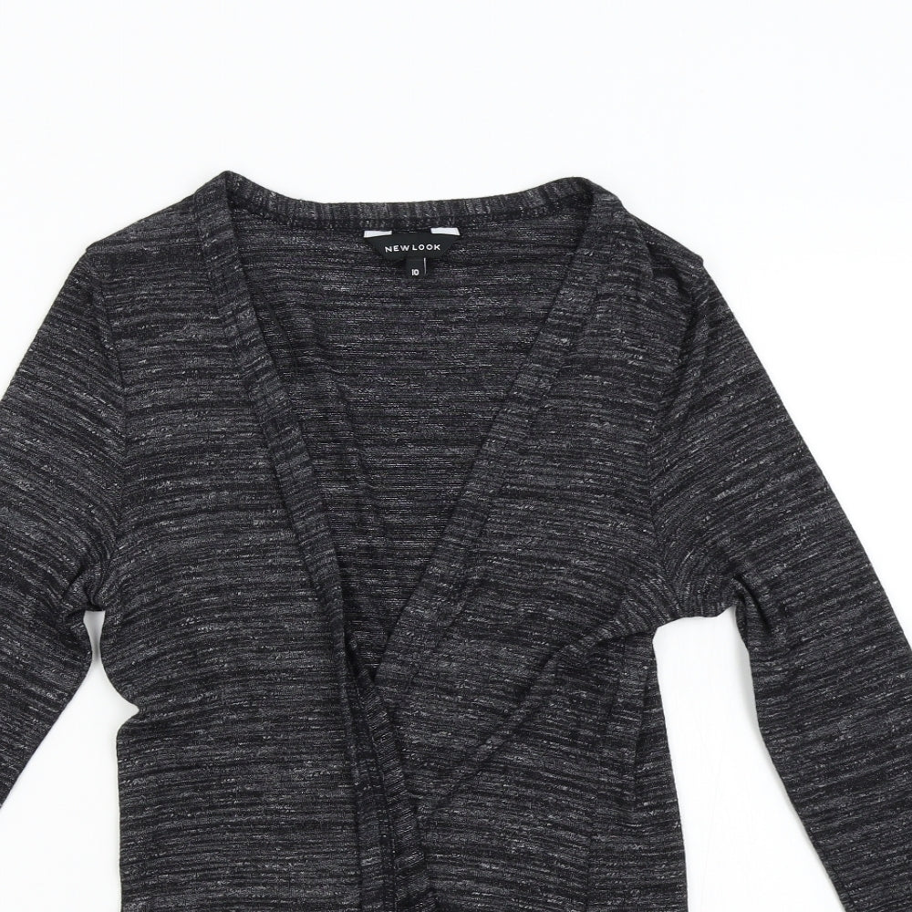 New Look Womens Grey   Cardigan Jumper Size 10