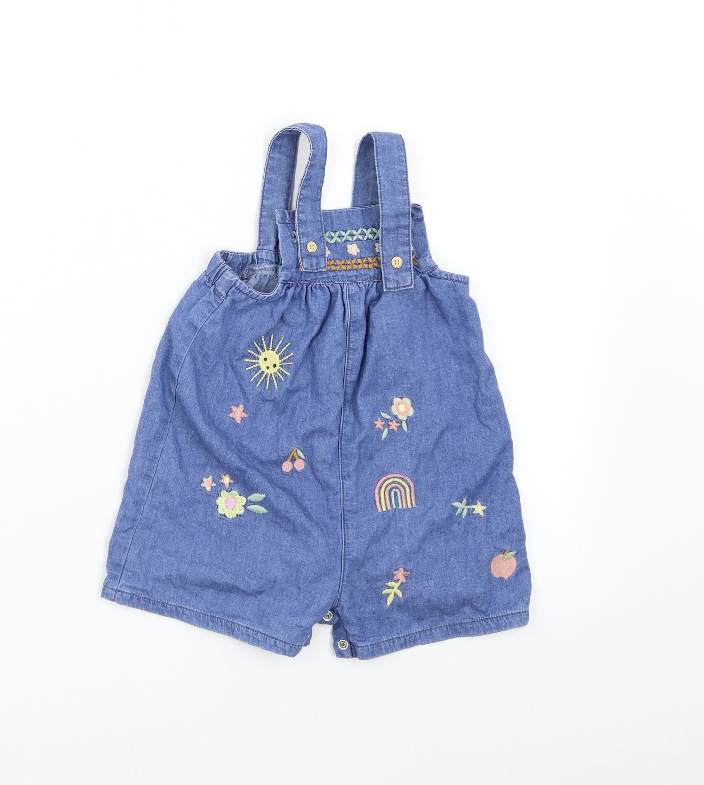 Nutmeg Baby Blue   Dungaree One-Piece Size 12-18 Months