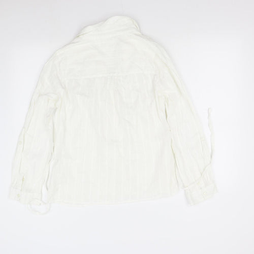 Debenhams Womens Ivory   Basic Button-Up Size 12