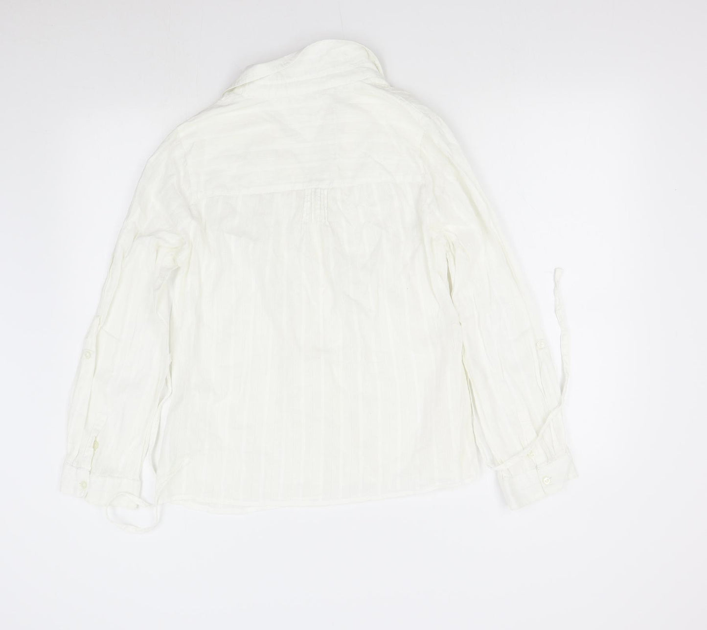 Debenhams Womens Ivory   Basic Button-Up Size 12