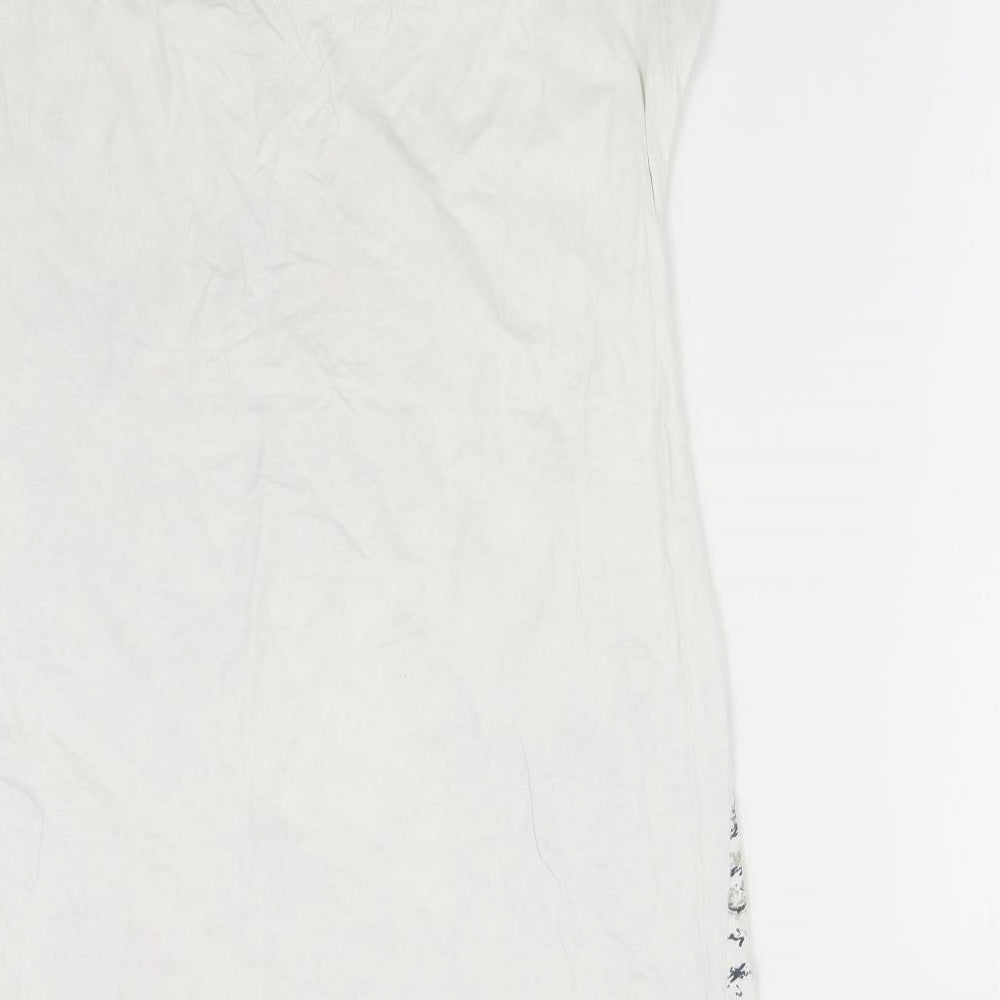 George Womens White   Basic T-Shirt Size 14