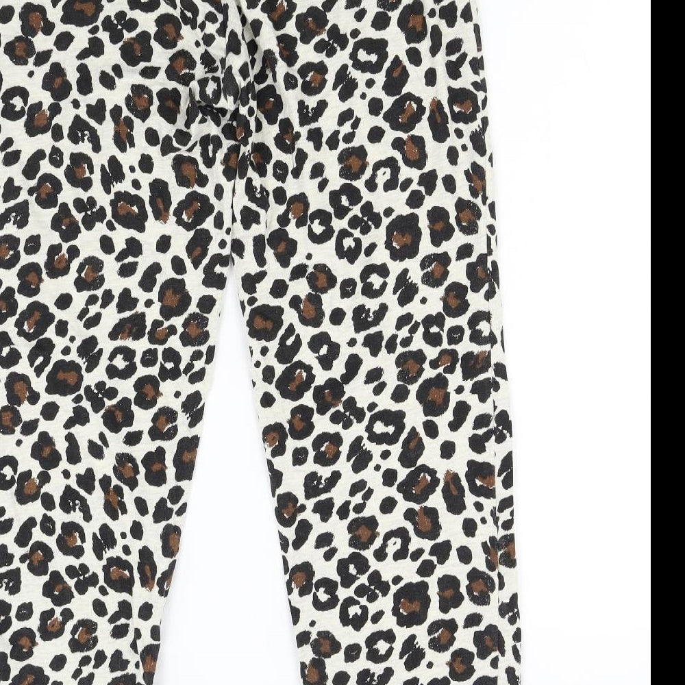 NEXT Womens Multicoloured Animal Print   Pyjama Pants Size M