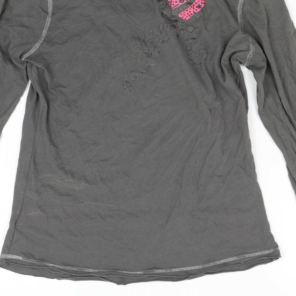 NEXT Womens Grey   Basic T-Shirt Size 12
