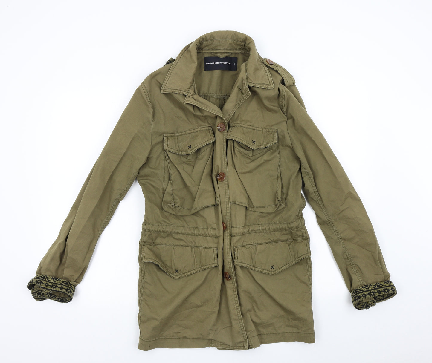 French Connection Womens Green   Jacket  Size S