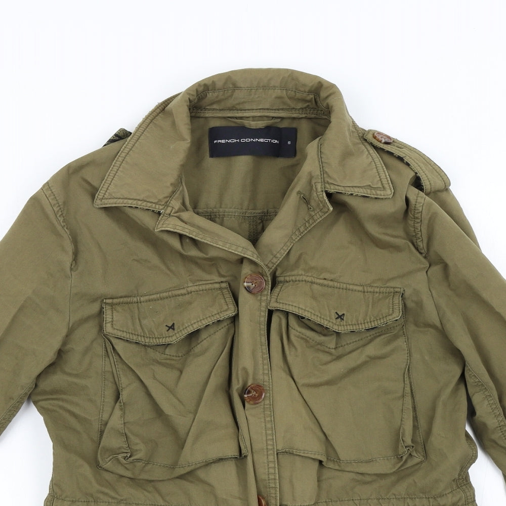 French Connection Womens Green   Jacket  Size S