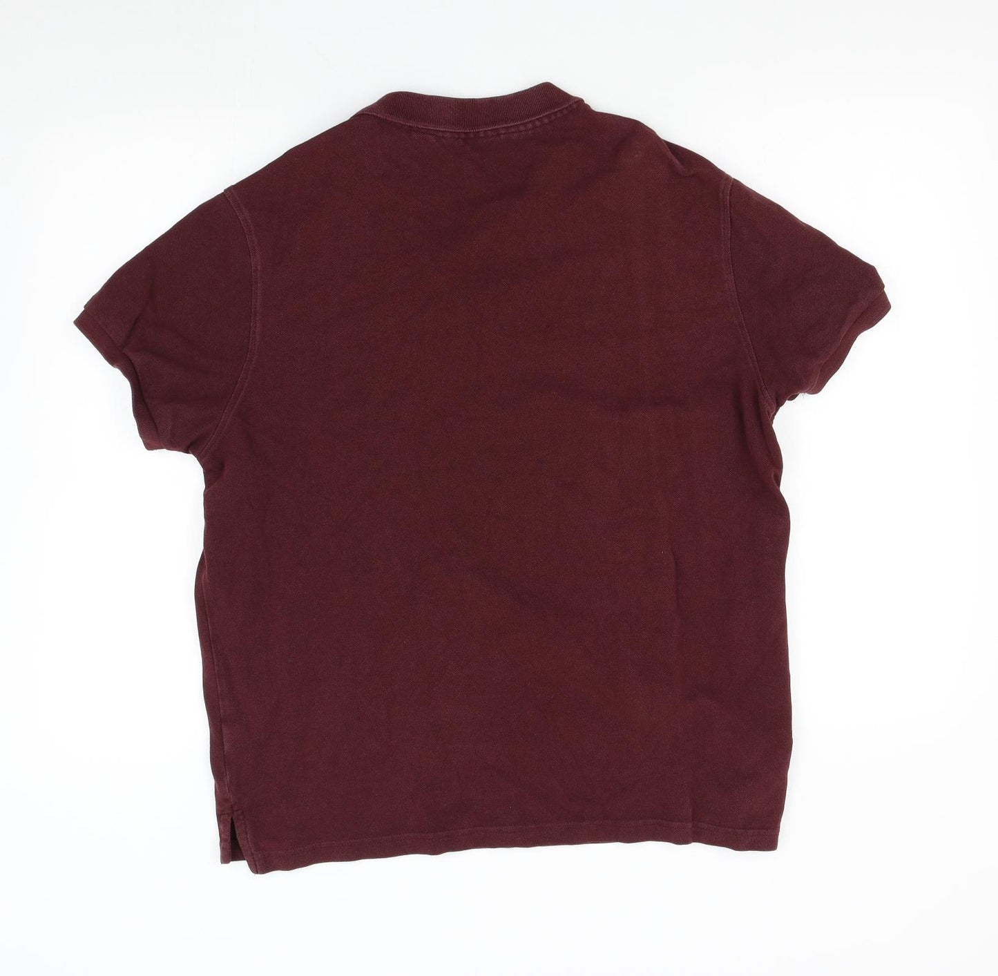 Industrialize Mens Red    Polo Size L