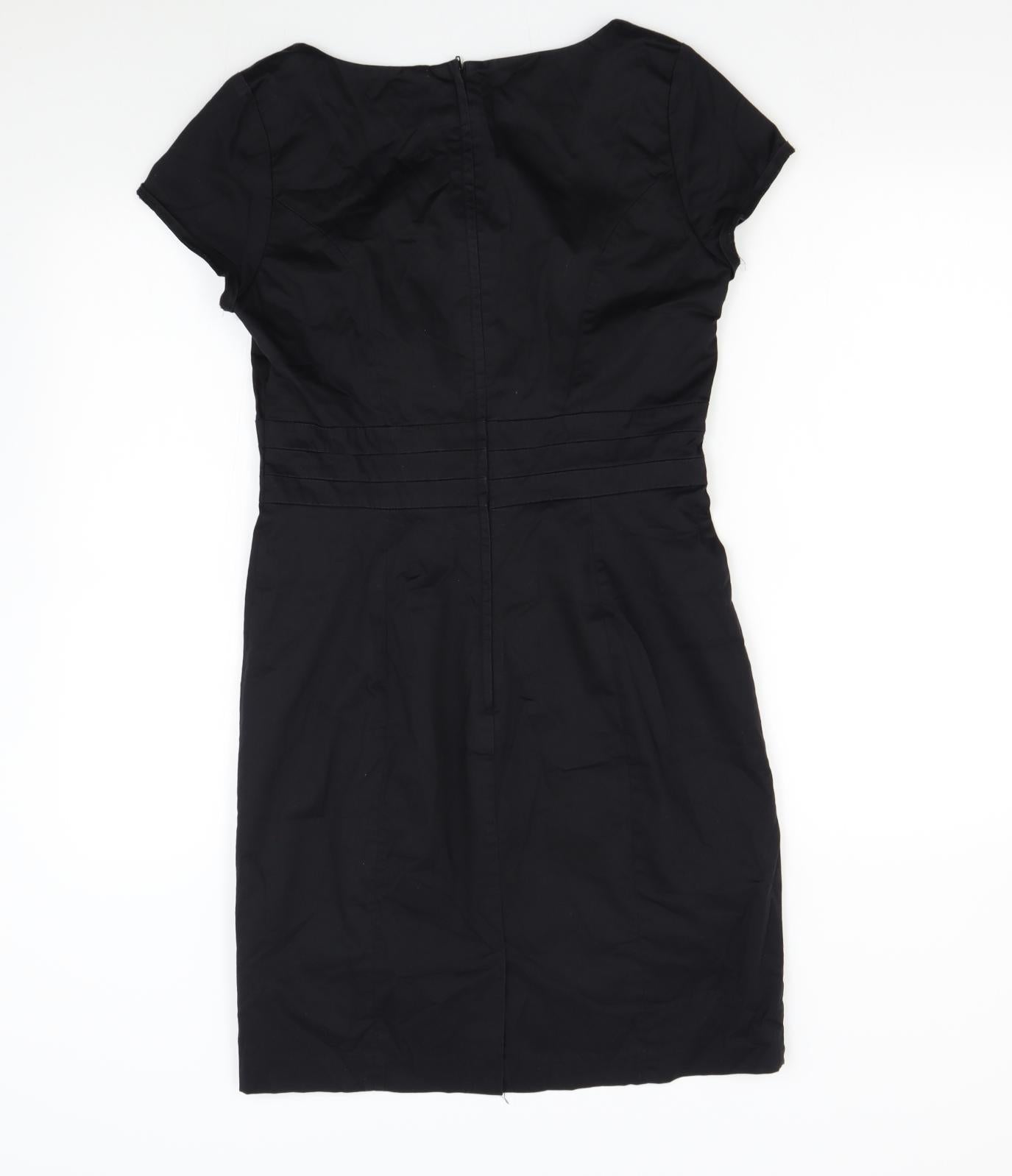 H&M Womens Black   Shift  Size 12