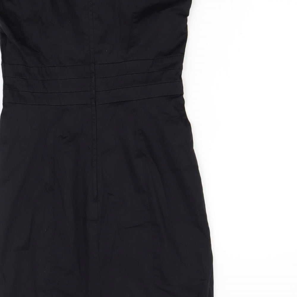 H&M Womens Black   Shift  Size 12