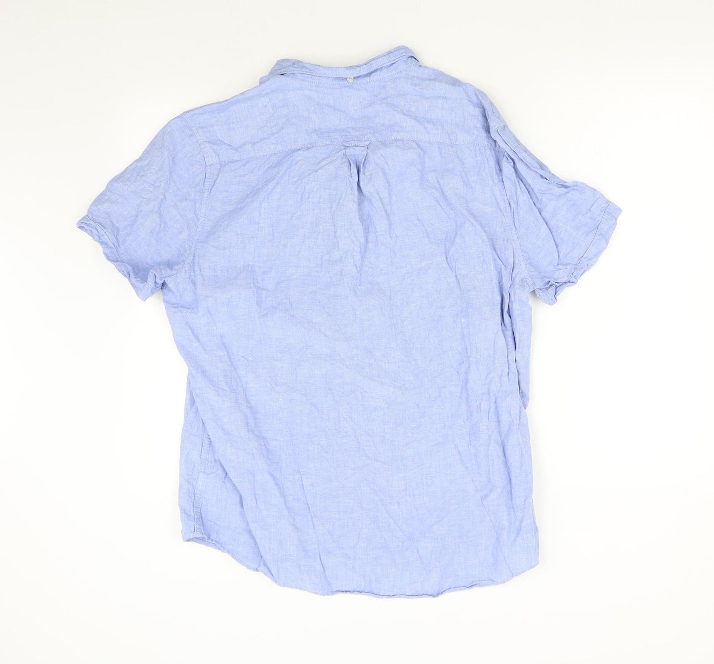 NEXT Mens Blue    Button-Up Size XL