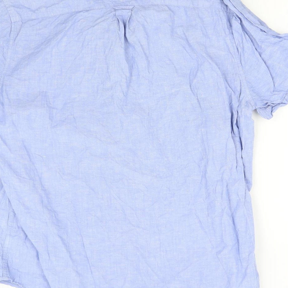 NEXT Mens Blue    Button-Up Size XL