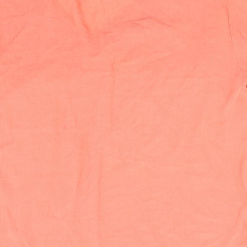 M&S Womens Orange   Basic Blouse Size L