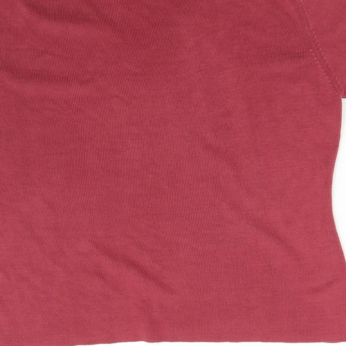 Preworn Womens Pink  Knit Pullover Jumper Size M