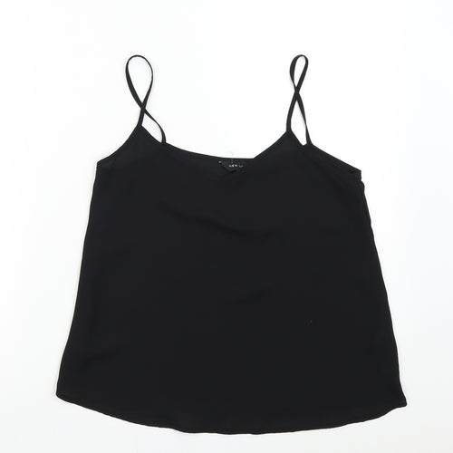New Look Womens Black   Camisole Tank Size 10