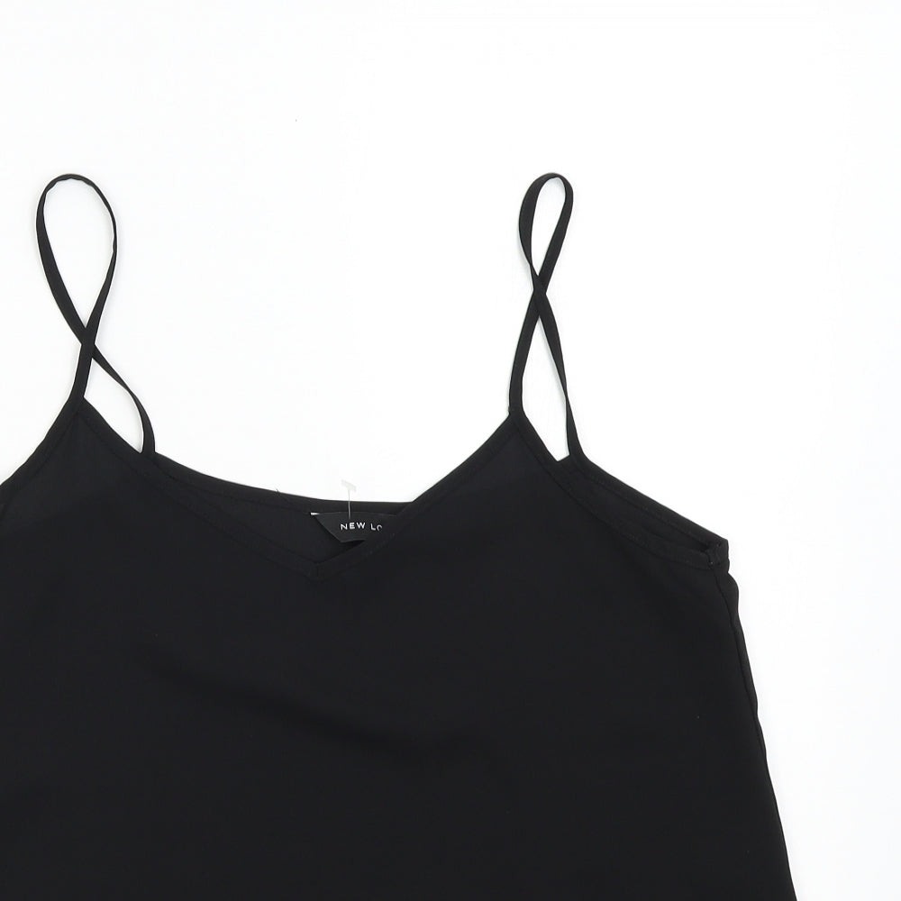 New Look Womens Black   Camisole Tank Size 10