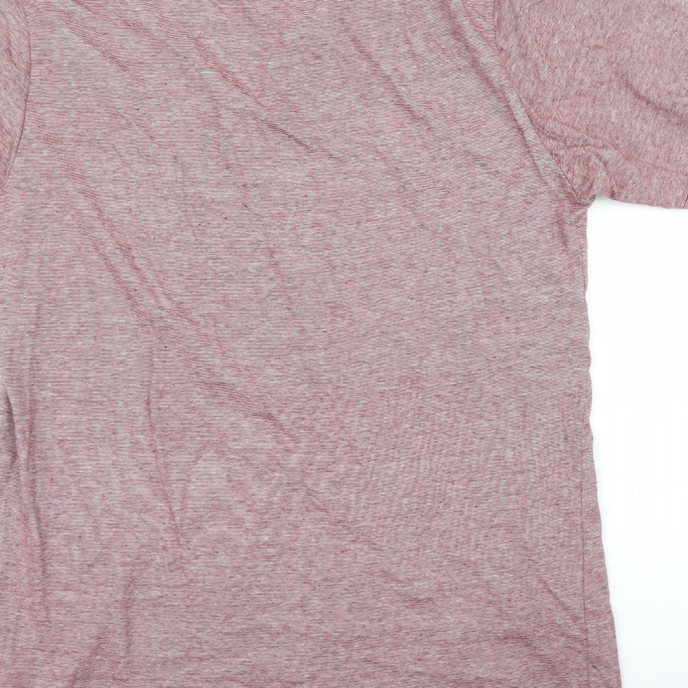 Fabric 8 Mens Purple    T-Shirt Size L