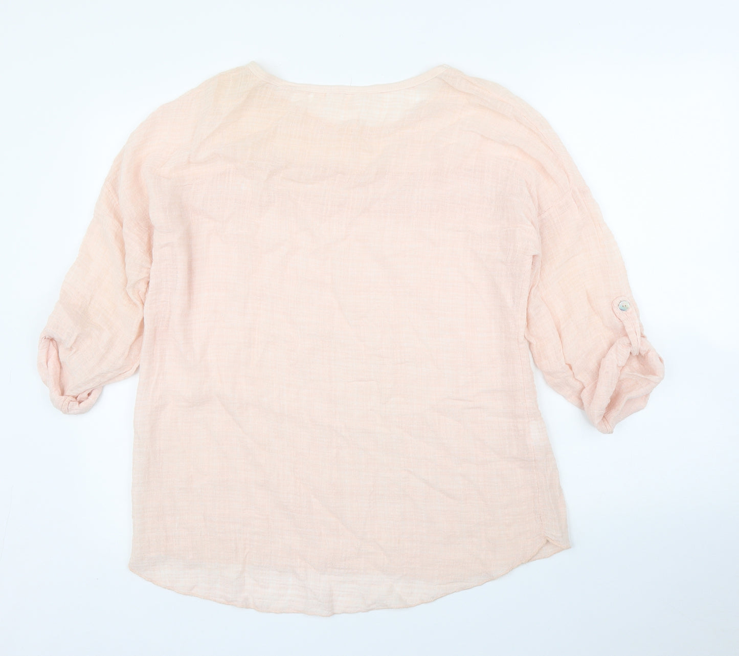 Preworn Womens Pink   Basic Blouse One Size