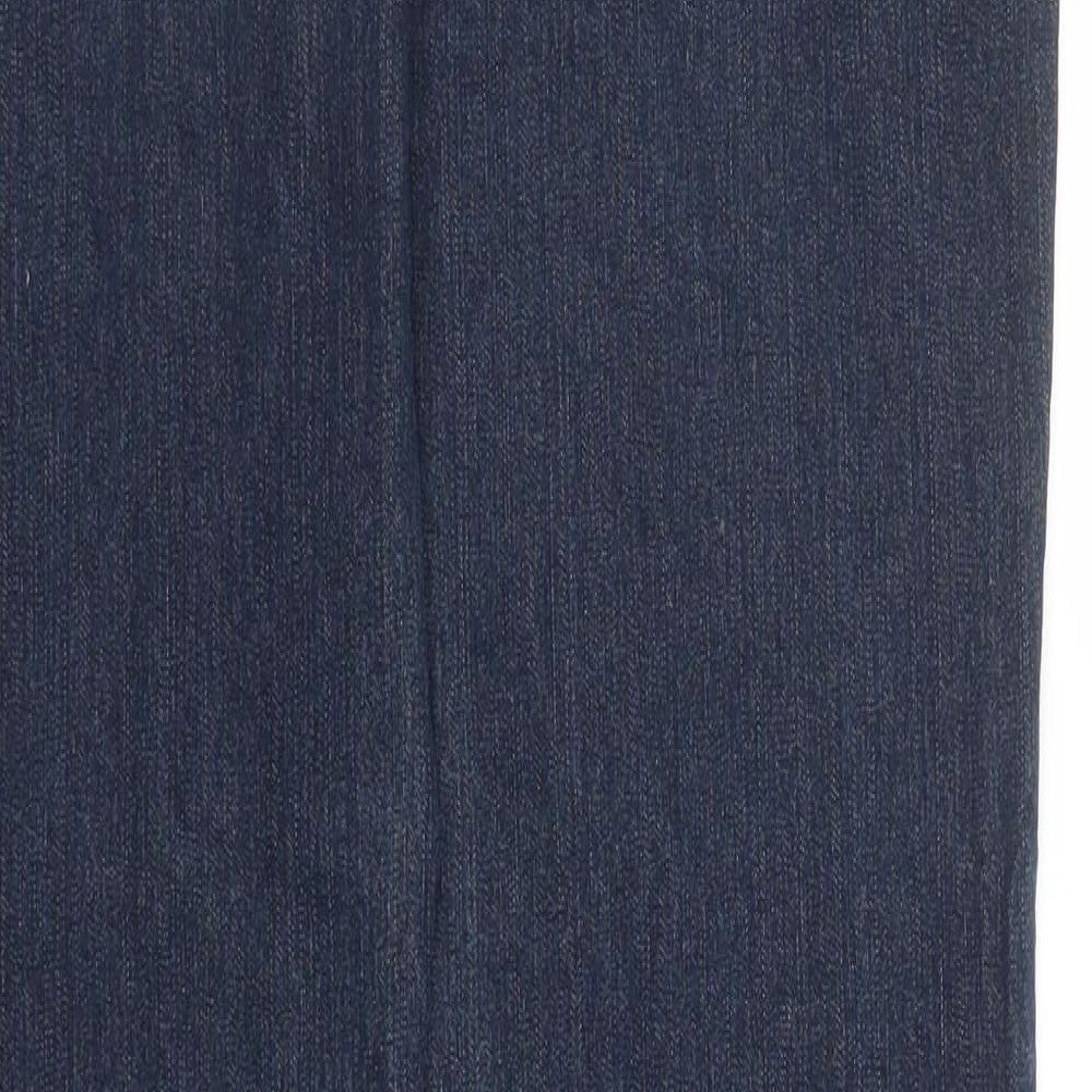 F&F Womens Blue  Denim Bootcut Jeans Size 12 L32 in
