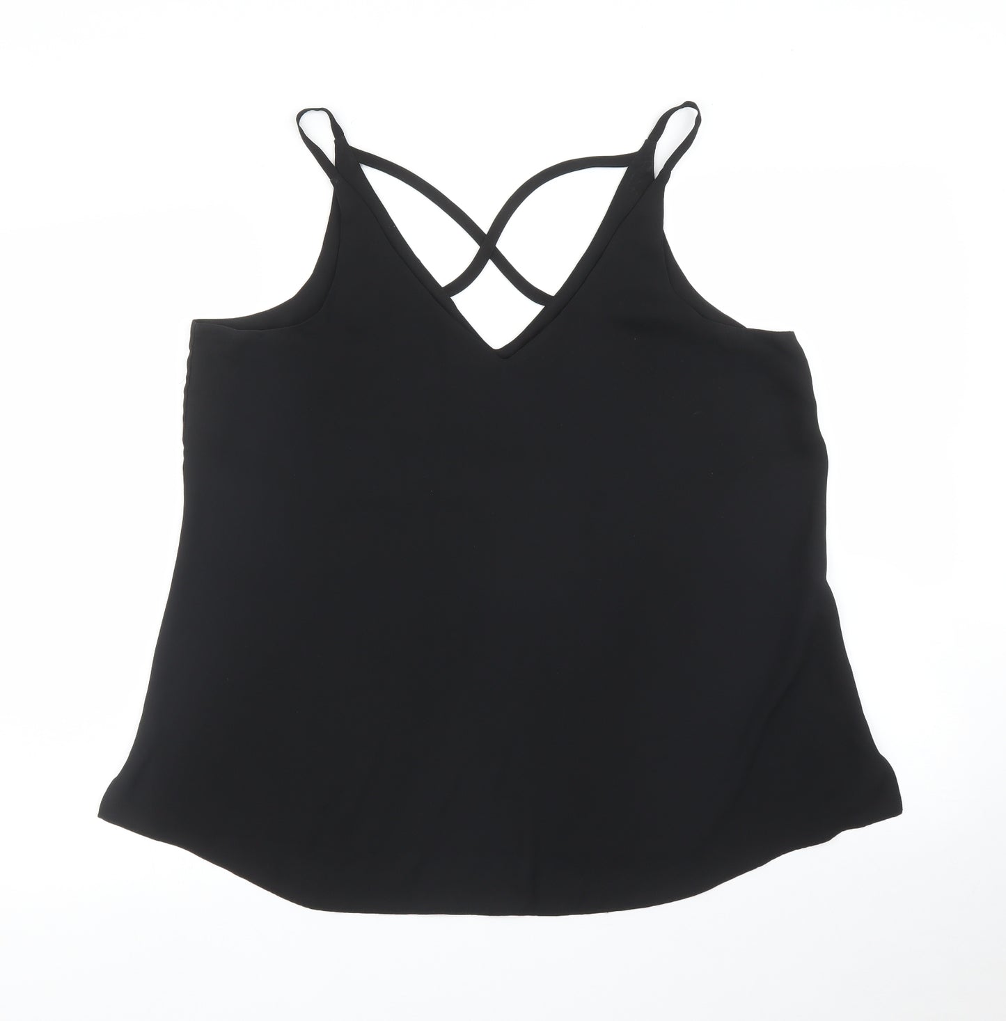 F&F Womens Black   Basic Blouse Size 16