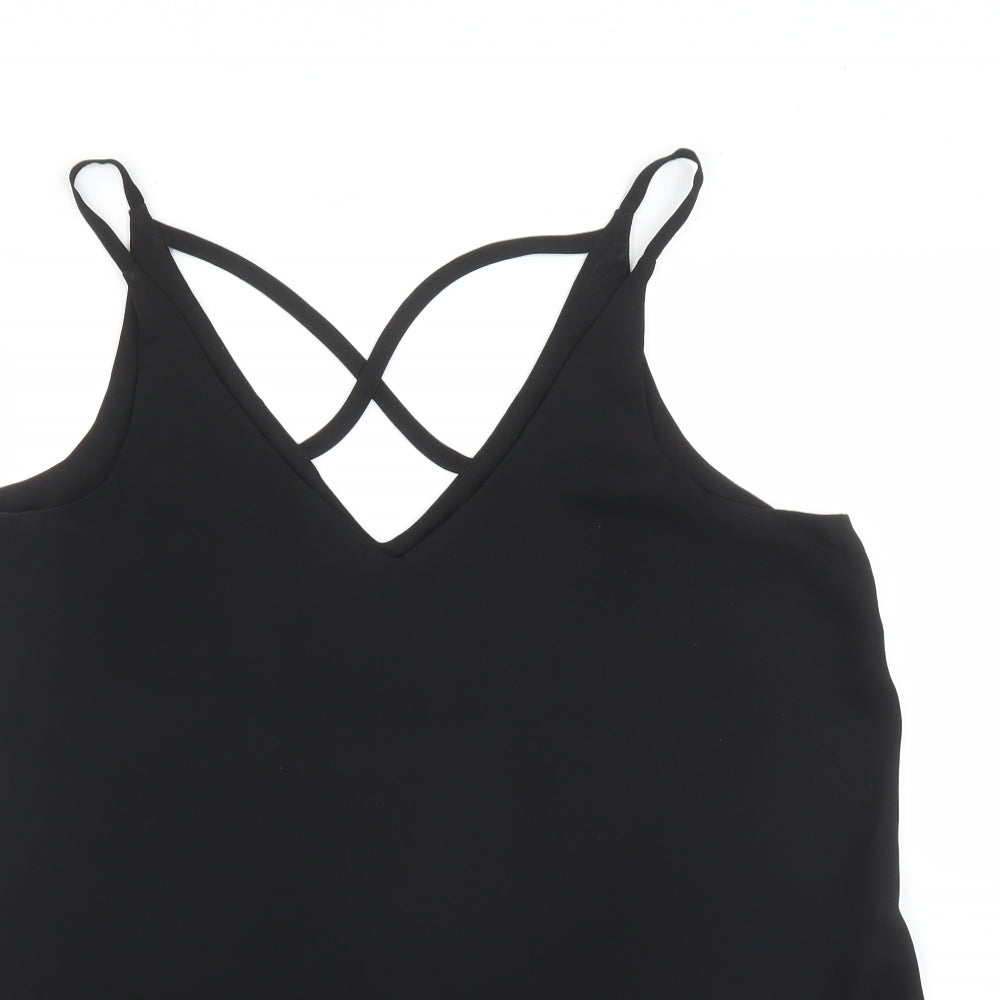 F&F Womens Black   Basic Blouse Size 16