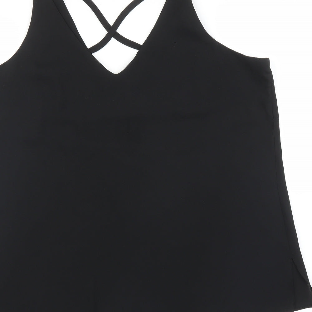 F&F Womens Black   Basic Blouse Size 16