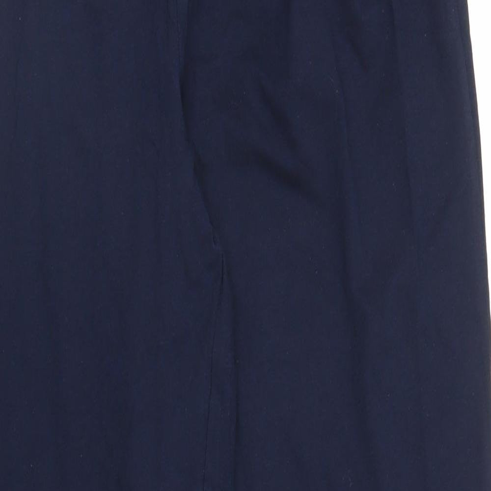 M&S Womens Blue   Sweatpants Trousers Size M L27 in