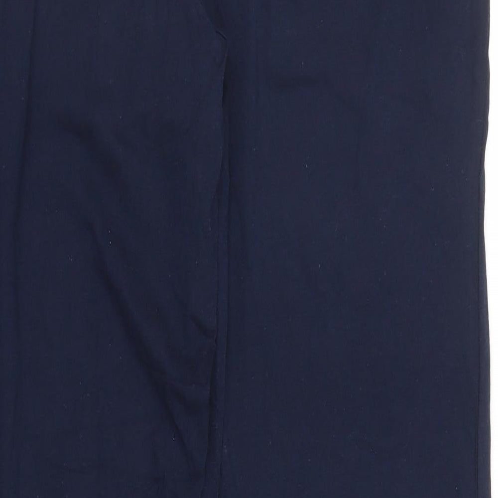 M&S Womens Blue   Sweatpants Trousers Size M L27 in