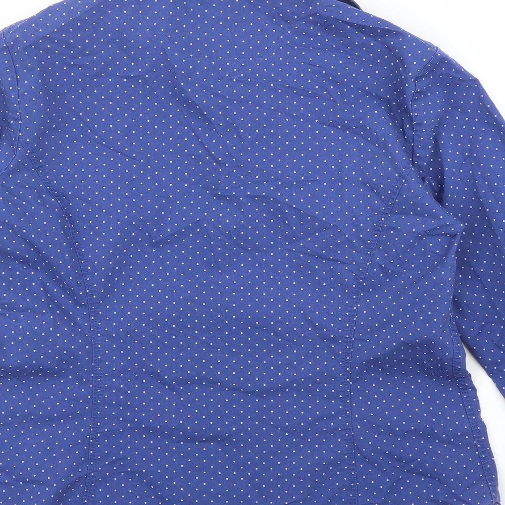 Fenn Wright Manson Womens Blue   Basic Blouse Size 14