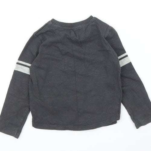 F&F Boys Grey   Basic T-Shirt Size 12 Months