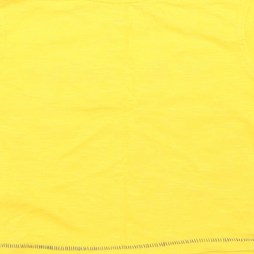 Primark Boys Yellow   Basic T-Shirt Size 12 Months