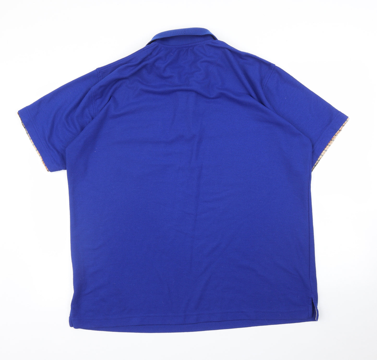 Hugo Samuel Mens Blue    Polo Size 3XL
