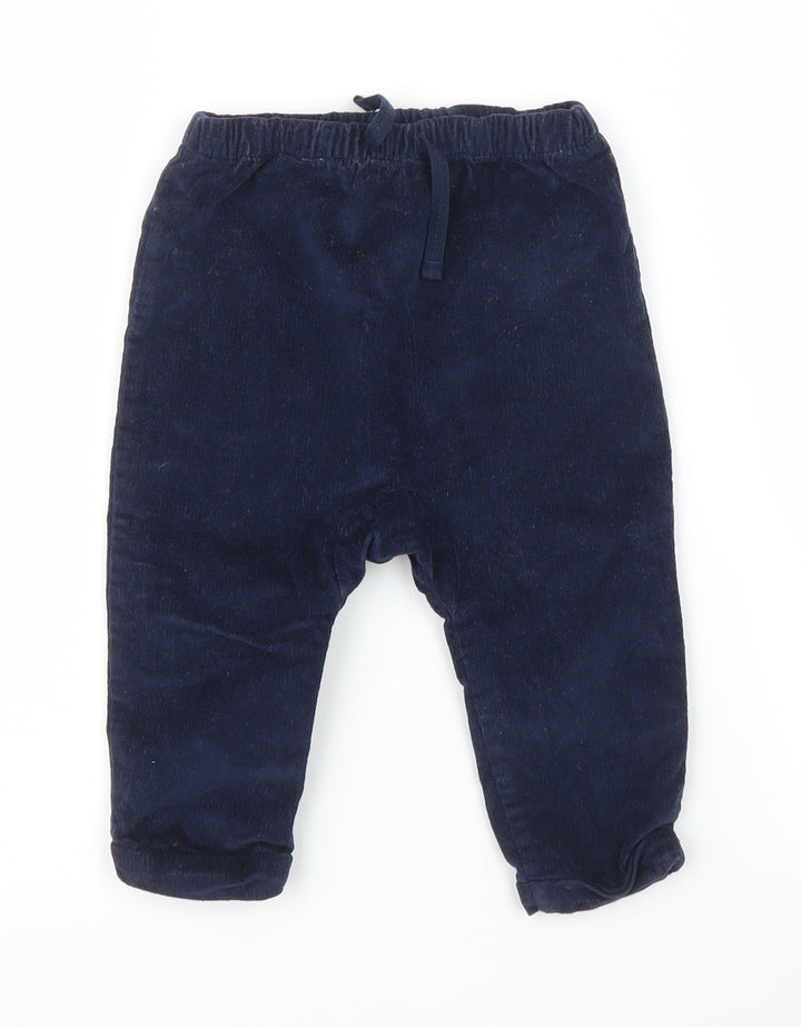 TU Boys Blue  Corduroy Capri Jeans Size 9 Months