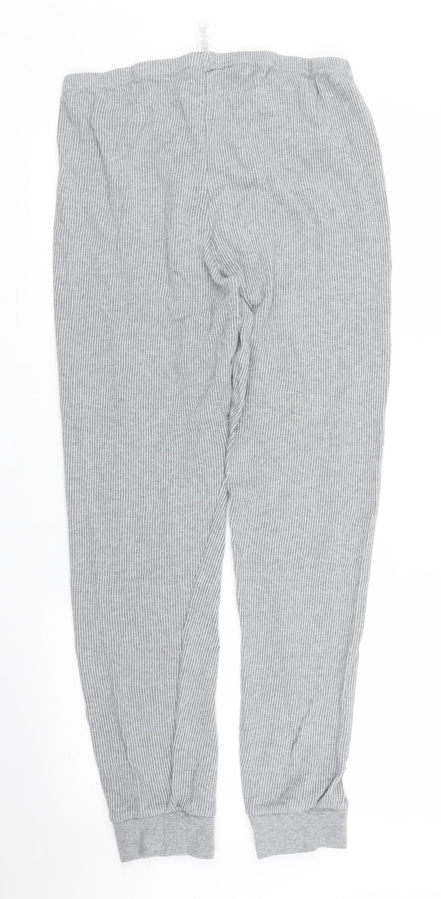 Livergy Womens Green Striped  Sweatpants Trousers Size XL L27 in