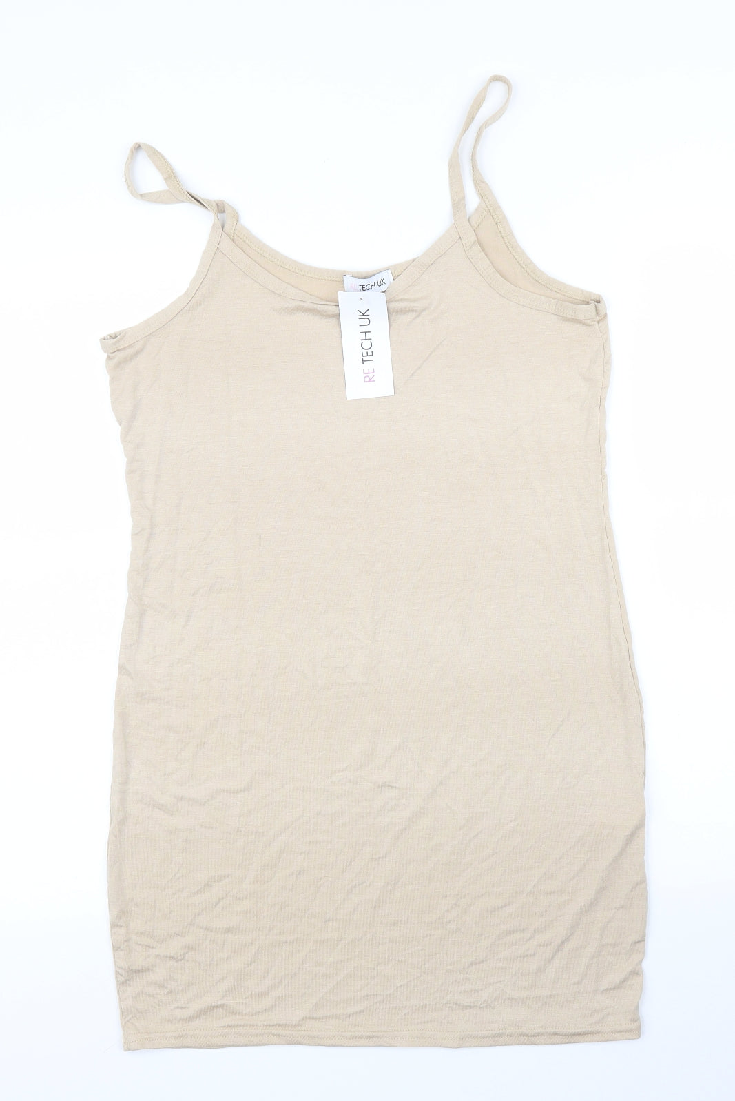 Re Tech Womens Beige   Camisole Blouse Size L