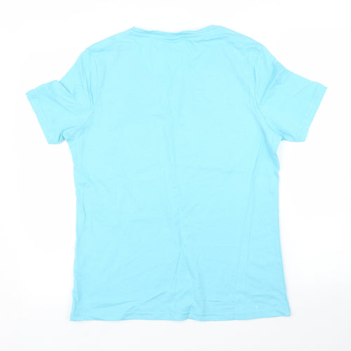 Damart Womens Blue   Basic T-Shirt Size 10