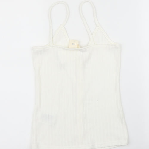 H&M Womens White   Camisole Blouse Size XS