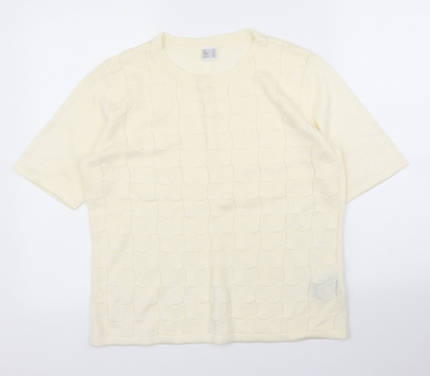 Preworn Womens Ivory   Pullover Jumper Size 12